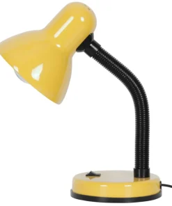 Ponadczasowa lampka biurkowa K-MT-203 ŻÓŁTY CARIBA | Kaja Oświetlenie*Sklep Kaja Hot