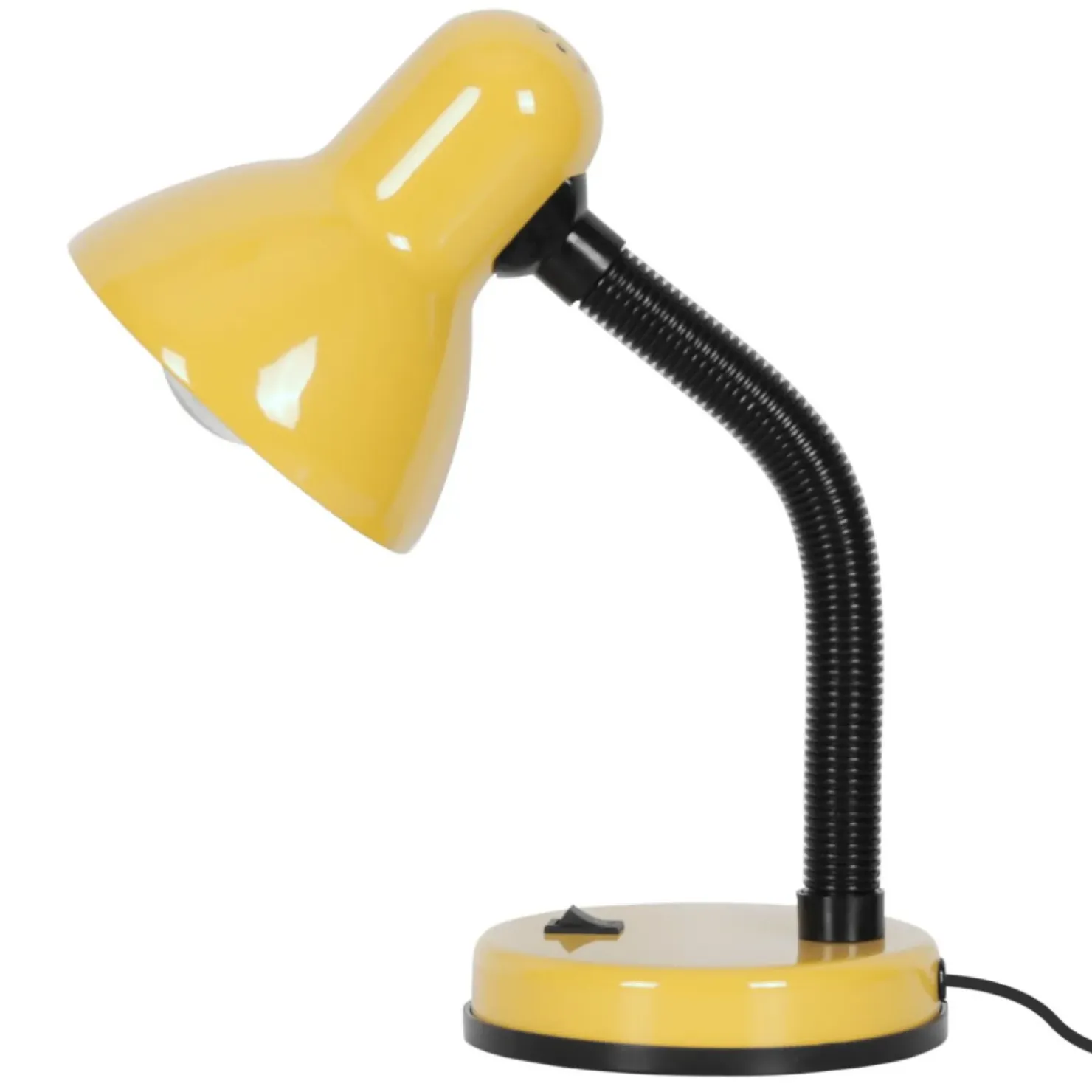 Ponadczasowa lampka biurkowa K-MT-203 ŻÓŁTY CARIBA | Kaja Oświetlenie*Sklep Kaja Hot