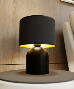 Ponadczasowa lampka stołowa z abażurem 1323/LN1 ASPEN | Kaja*Sklep Kaja Hot