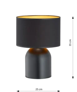 Ponadczasowa lampka stołowa z abażurem 1323/LN1 ASPEN | Kaja*Sklep Kaja Hot