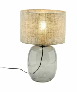 Ponadczasowa lampka stołowa z abażurem TK 5989 MELODY GRAPHITE | Kaja*Sklep Kaja Sale