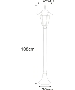 Ponadczasowa latarnia ogrodowa K-6009B CZ STANDARD | Kaja Oświetlenie*Sklep Kaja New