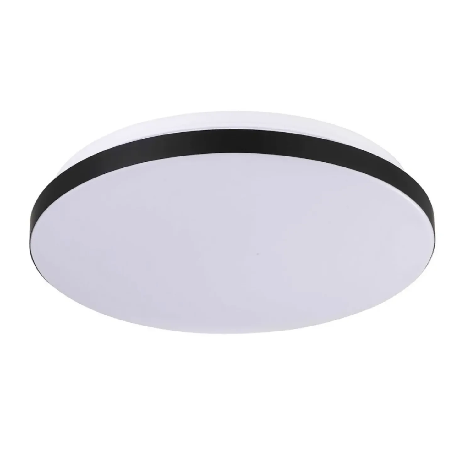 Ponadczasowa, okrągła lampa sufitowa LED LP-335/1C S 4BK – BABILON*Sklep Kaja Fashion