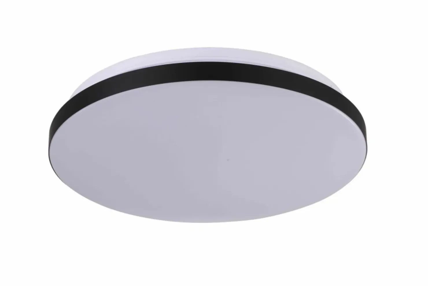 Ponadczasowa, okrągła lampa sufitowa LED LP-335/1C S 4BK – BABILON*Sklep Kaja Fashion
