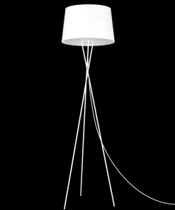 Ponadczasowy trójnóg lampa podłogowa K-4363 REMI WHITE | Kaja*Sklep Kaja Cheap
