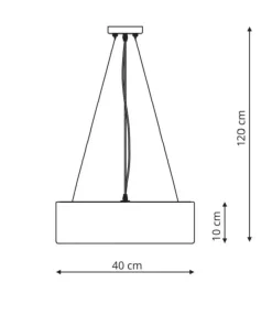Cheap Sklep Kaja Ponadczasowy żyrandol z abażurem LP-8144/1P WH DELOS | Kaja