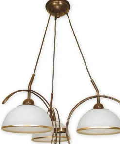 Potrójna, brązowo-złota lampa wisząca O1483 BR FLEX | Kaja Oświetlenie*Sklep Kaja Best Sale