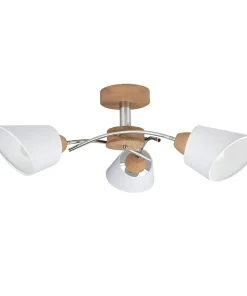 Potrójna, drewniana lampa sufitowa do sypialni 8341374 METTE | Kaja*Sklep Kaja Flash Sale