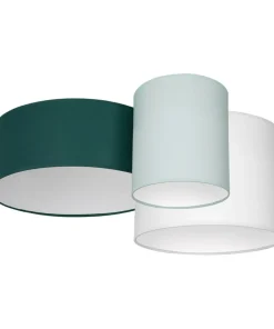 Best Sale Sklep Kaja Potrójna lampa sufitowa z kolorowymi abażurami MLP64580 z serii STAN | Kaja Oświ