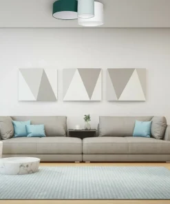 Best Sale Sklep Kaja Potrójna lampa sufitowa z kolorowymi abażurami MLP64580 z serii STAN | Kaja Oświ