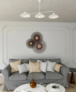 Potrójna lampa wisząca nad wyspę 1354/3 FOSTER 3 WHITE | Kaja*Sklep Kaja Store