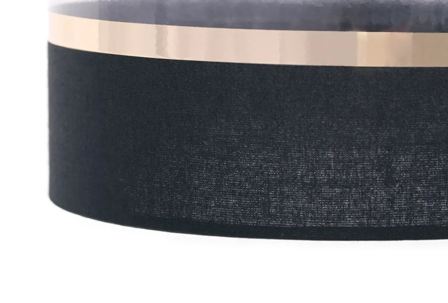 Potrójna lampa wisząca, w kolorze czerni i złota K-5202 z serii NICEA*Sklep Kaja Discount