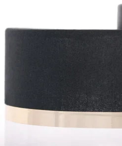 Potrójna lampa wisząca, w kolorze czerni i złota K-5202 z serii NICEA*Sklep Kaja Discount