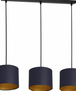 Cheap Sklep Kaja Potrójna lampa wisząca z granatowymi abażurami LX 3569 z serii ARDEN