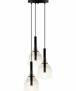 Flash Sale Sklep Kaja Potrójna, subtelna lampa wisząca do salonu ANT 5097 BOTOR | Kaja