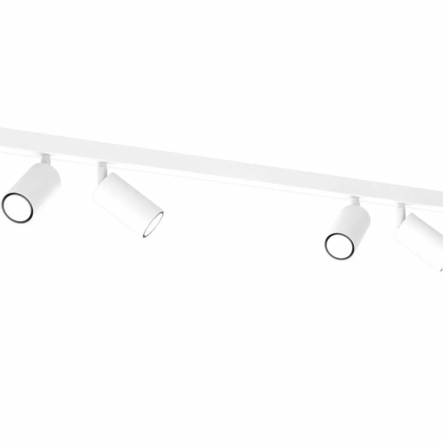 Best Sale Sklep Kaja Prosta, biała lampa sufitowa do salonu MLP8804 HUDSON WHITE | Kaja