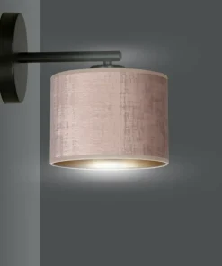 Prosta lampa ścienna z dwukolorowym abażurem 1053/K1 HILDE | Kaja*Sklep Kaja Outlet