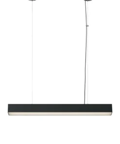 Hot Sklep Kaja Prosta lampa LED nad stół 80cm LP-1401/1P M BK SMART LUCI M | Kaja