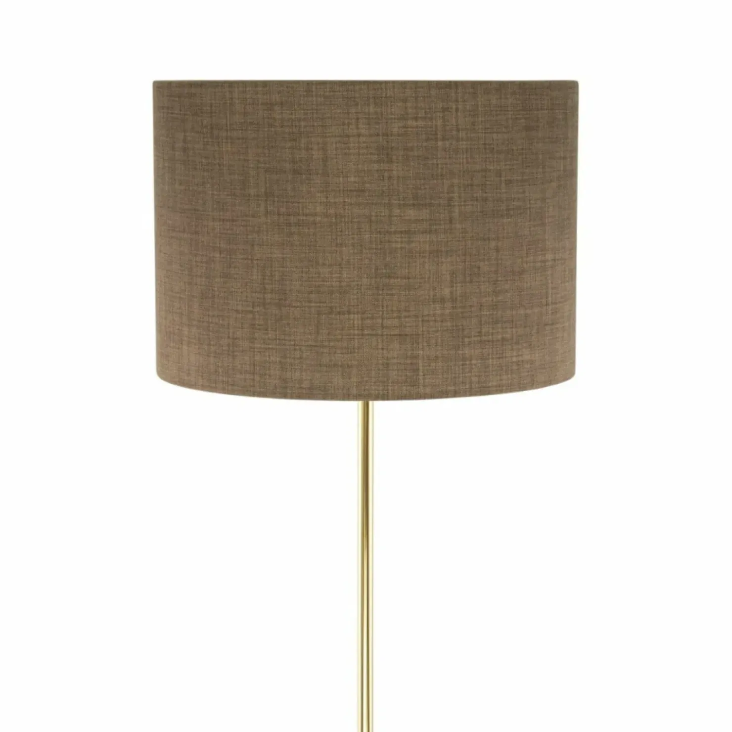 Prosta lampa na złotej nodze TK 16031 UMBERTO BROWN GOLD | Kaja*Sklep Kaja Best Sale