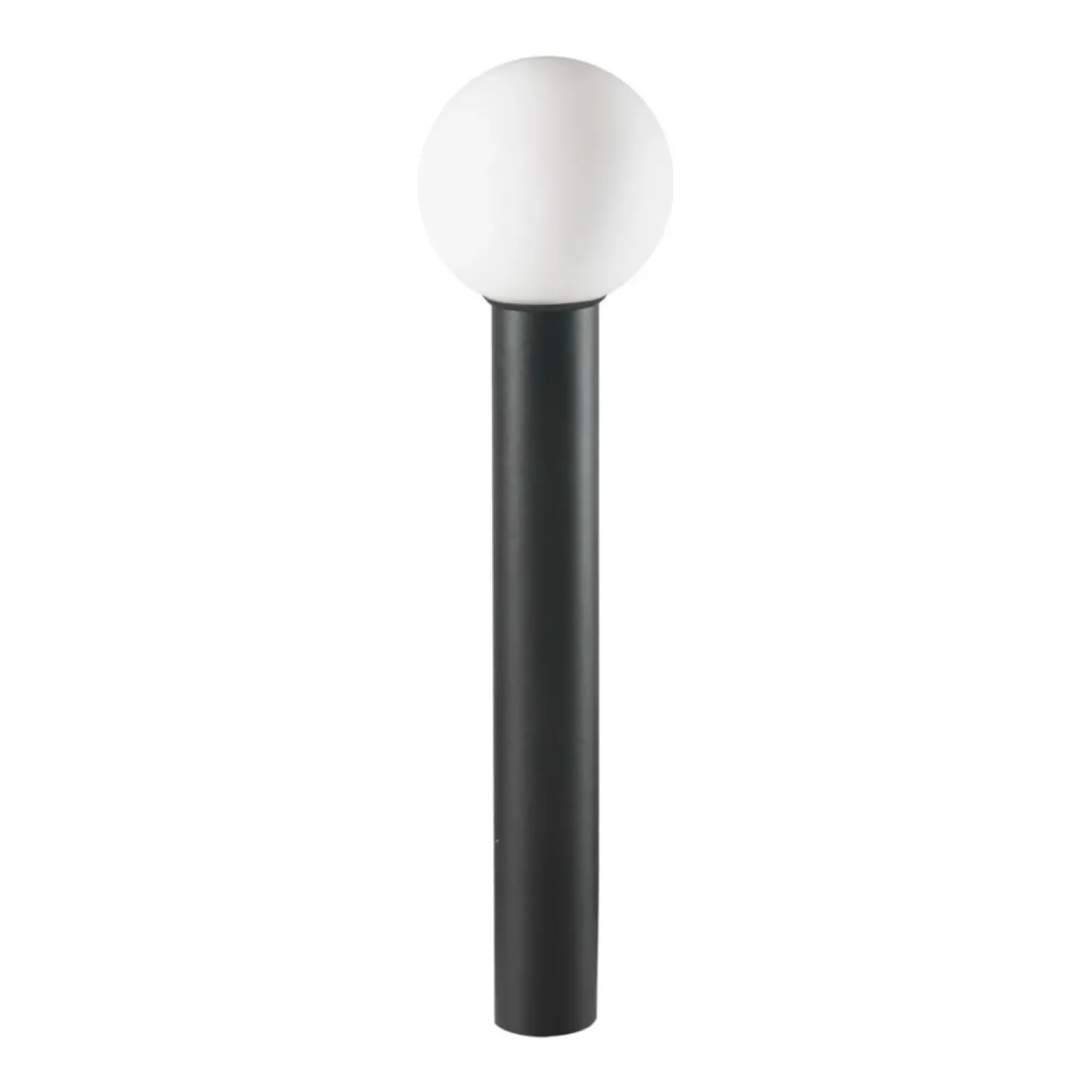 Prosta lampa ogrodowa z okrągłym kloszem OFL-8081-BL FELTRE | Kaja*Sklep Kaja Clearance