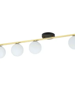 Store Sklep Kaja Prosta lampa sufitowa z klasycznymi kloszami 1252/4 z serii MONZA