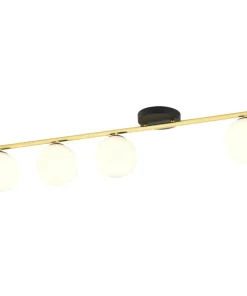 Store Sklep Kaja Prosta lampa sufitowa z klasycznymi kloszami 1252/4 z serii MONZA