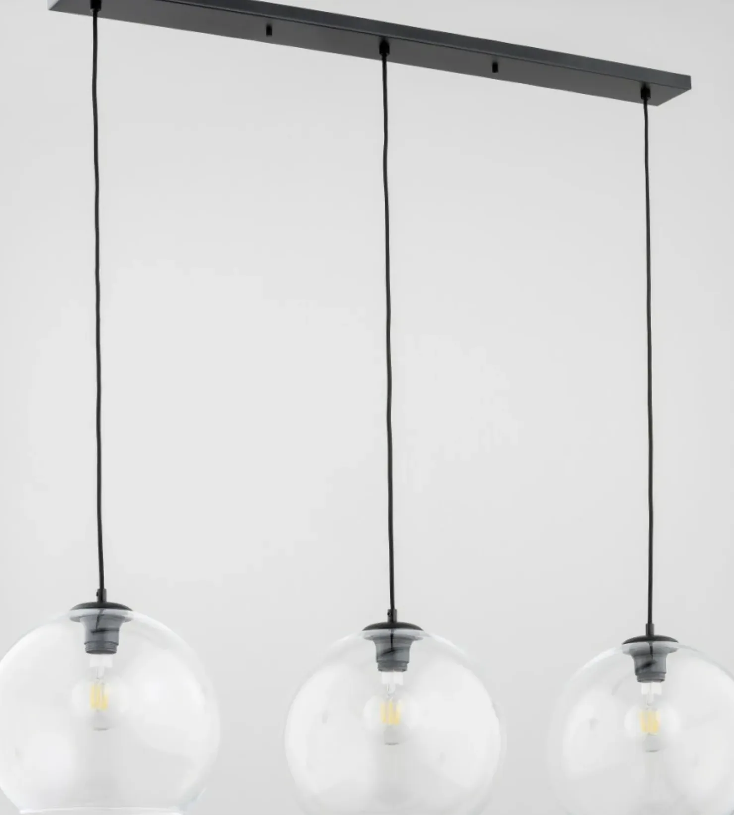 Online Sklep Kaja Prosta lampa wisząca w kolorze czarnym AL 63049 | Kaja