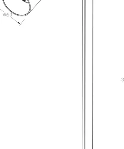 Prosta lampka biurkowa w stylu industrialnym LP-731/1T BK z serii SNOW*Sklep Kaja Best
