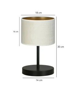 Prosta lampka do oświetlenia szafki nocnej 1052/LN1 HILDE | Kaja*Sklep Kaja Cheap