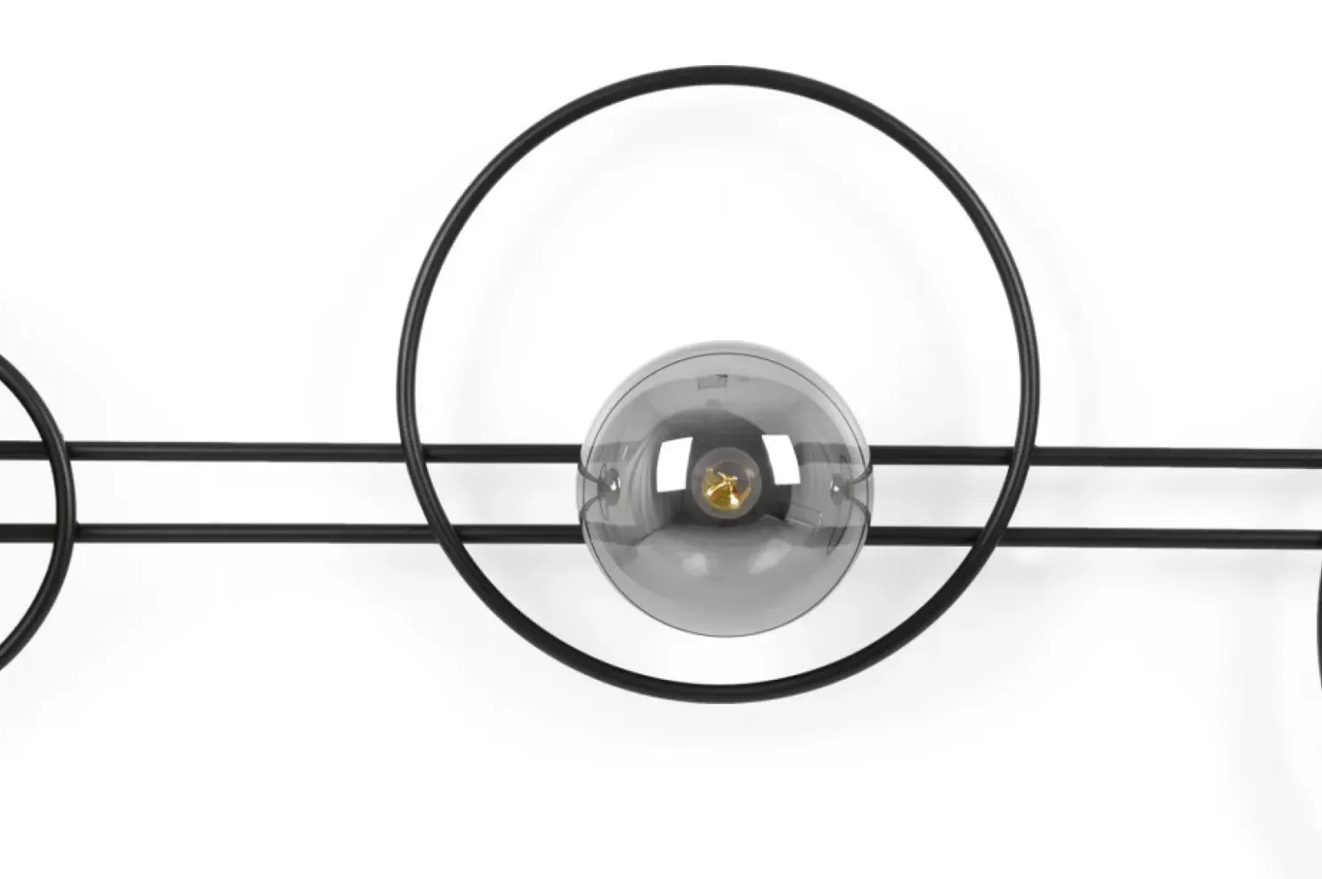 Prosta lecz dekoracyjna lampa ścienna z kloszem K-5343 z serii ASTRA*Sklep Kaja Cheap