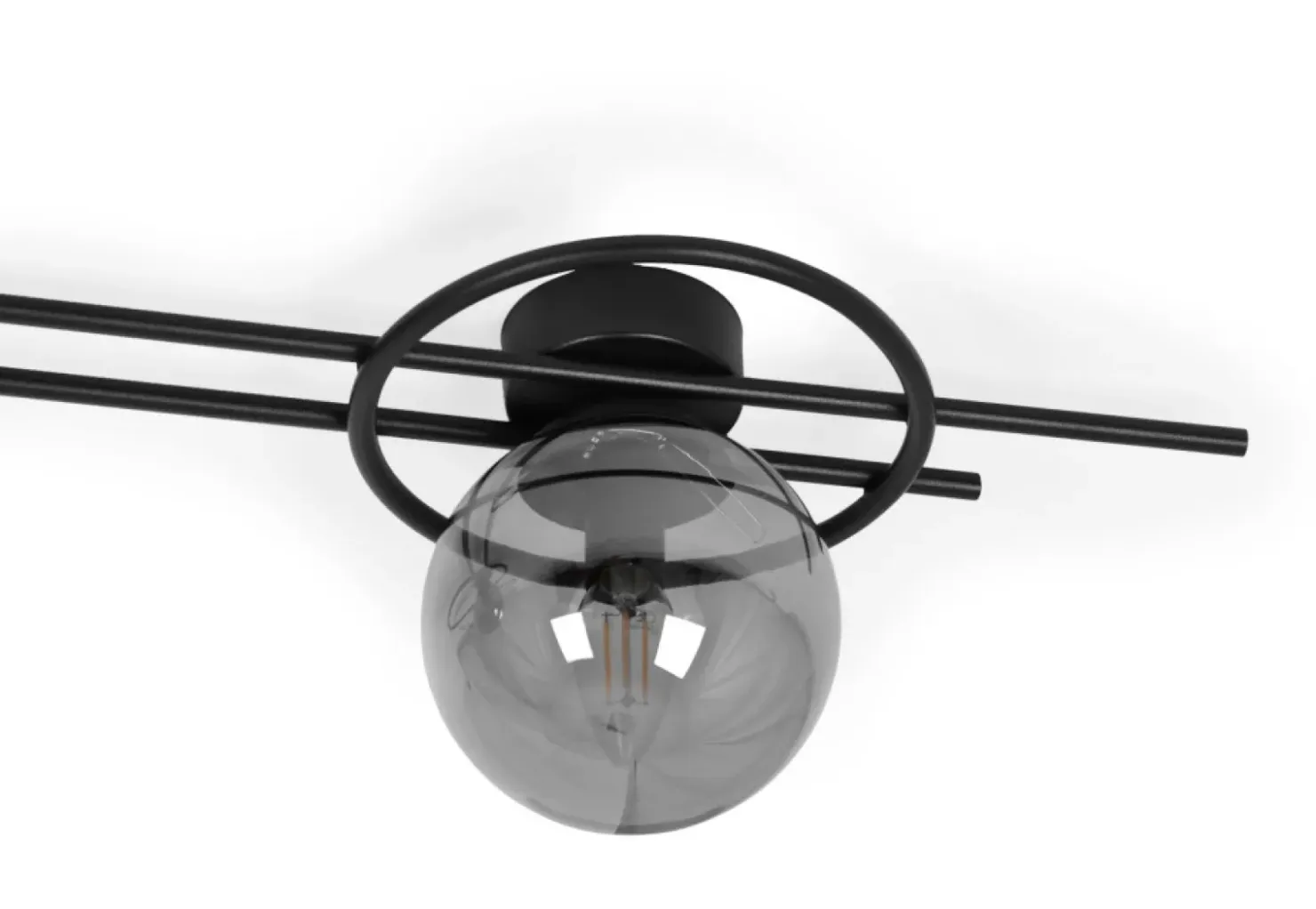 Prosta lecz dekoracyjna lampa ścienna z kloszem K-5343 z serii ASTRA*Sklep Kaja Cheap