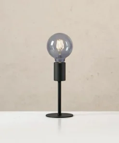 Prosta, metalowa, loftowa lampka bez klosza 108685 CIELO | Kaja*Sklep Kaja Cheap