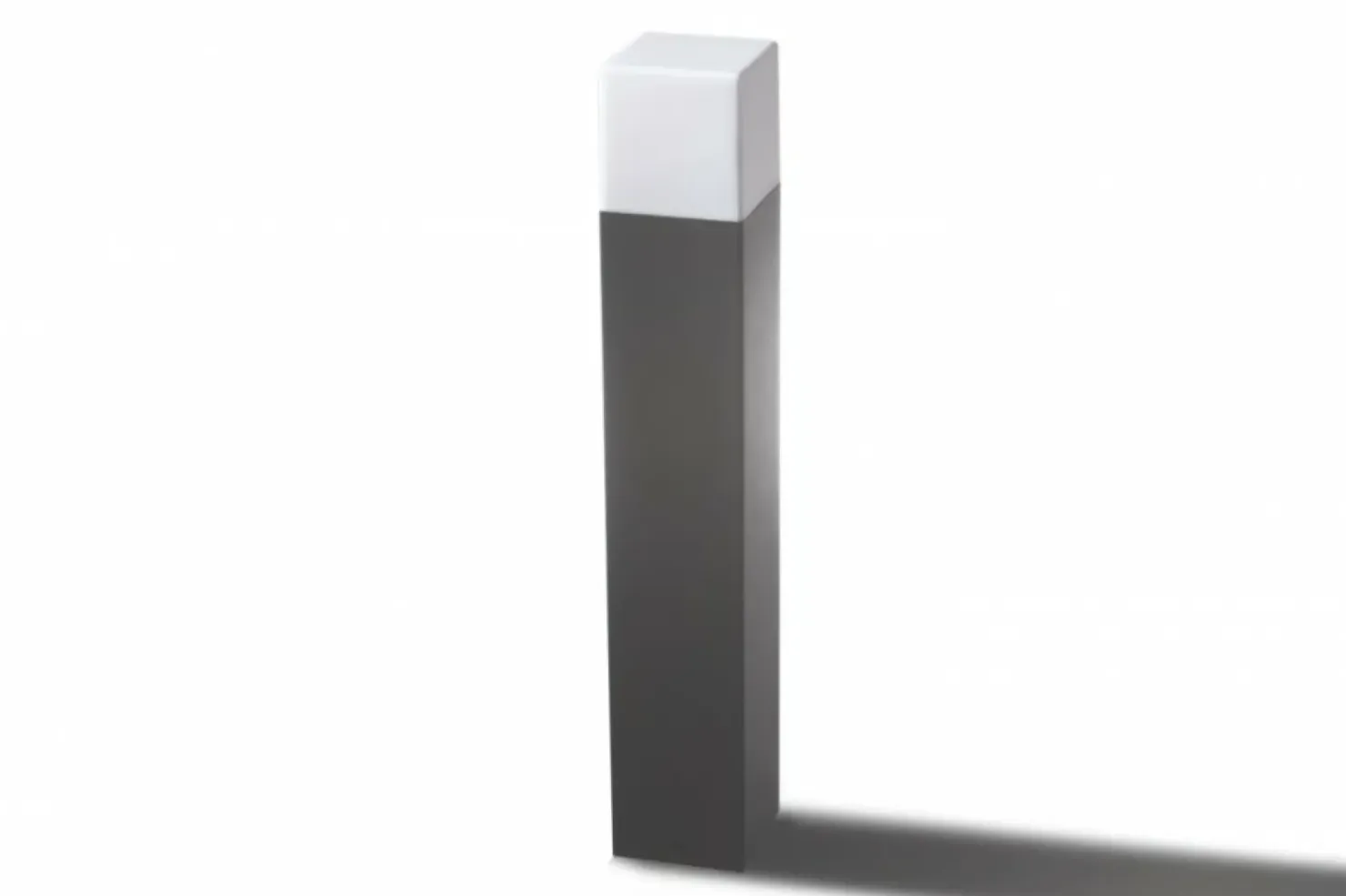 Prosta szara lampa ogrodowa słupek E27 AZ4358 SORANO | Kaja*Sklep Kaja Clearance