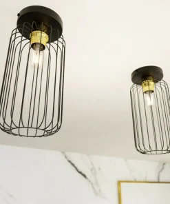 Shop Sklep Kaja Punktowa lampa sufitowa, druciana 1366/1 z serii BARN