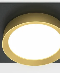 Punktowa lampa sufitowa do zabudowy DL086-GX53-SQ-BG z serii HOOP*Sklep Kaja Clearance