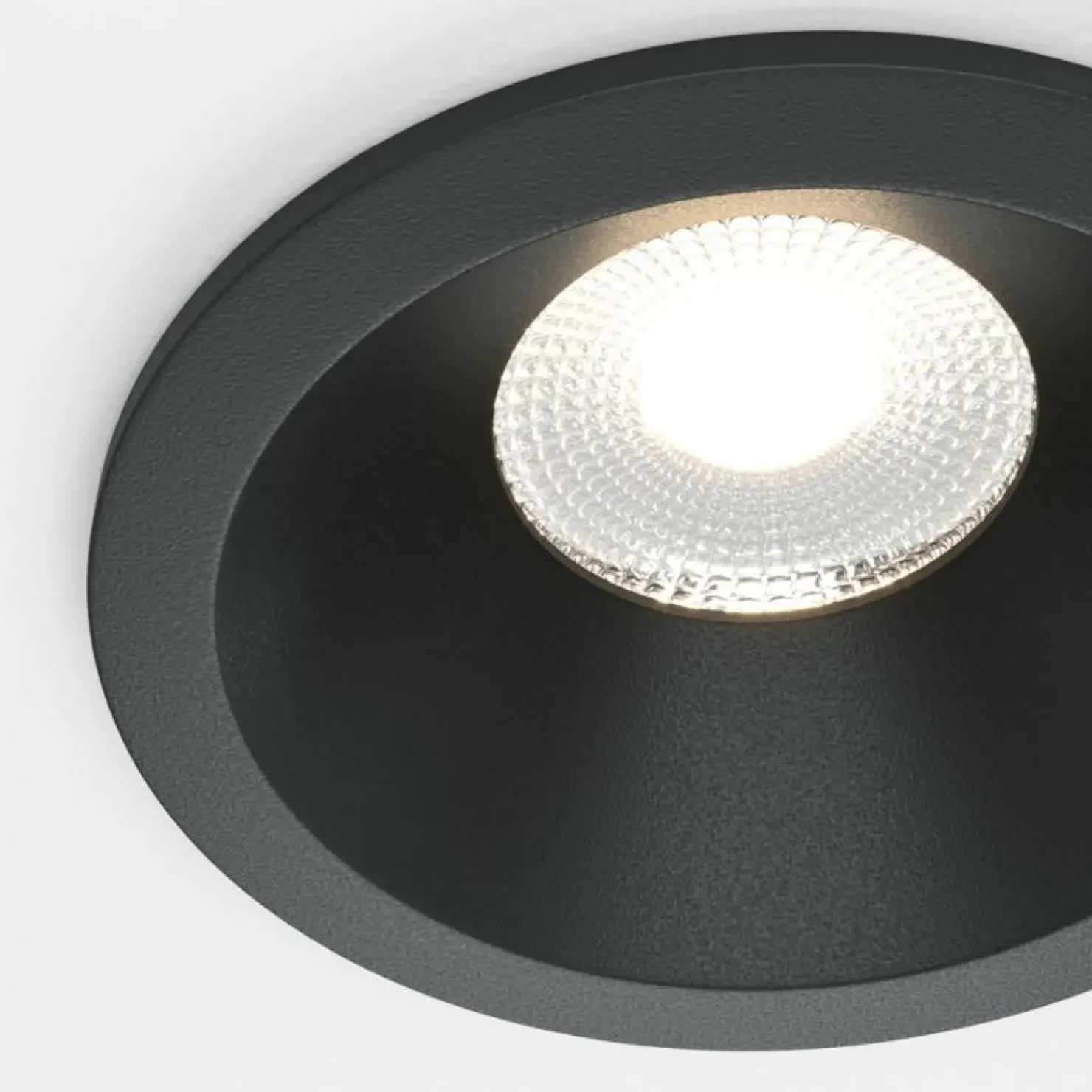Punktowe światło LED do łazienki ⌀8,5cm DL034-L12W4K-B z serii ZOOM*Sklep Kaja Store