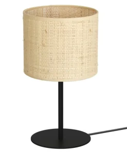 Ratanowa lampka stołowa w stylu rustykalnym LX 5284 z serii RATTAN*Sklep Kaja Best