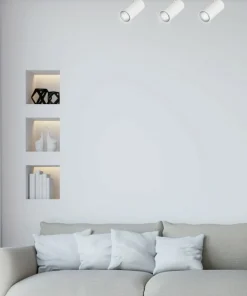 Store Sklep Kaja Reflektor sufitowy idealny na skosy 93-01689 COLLY | Kaja Oświetlenie biały