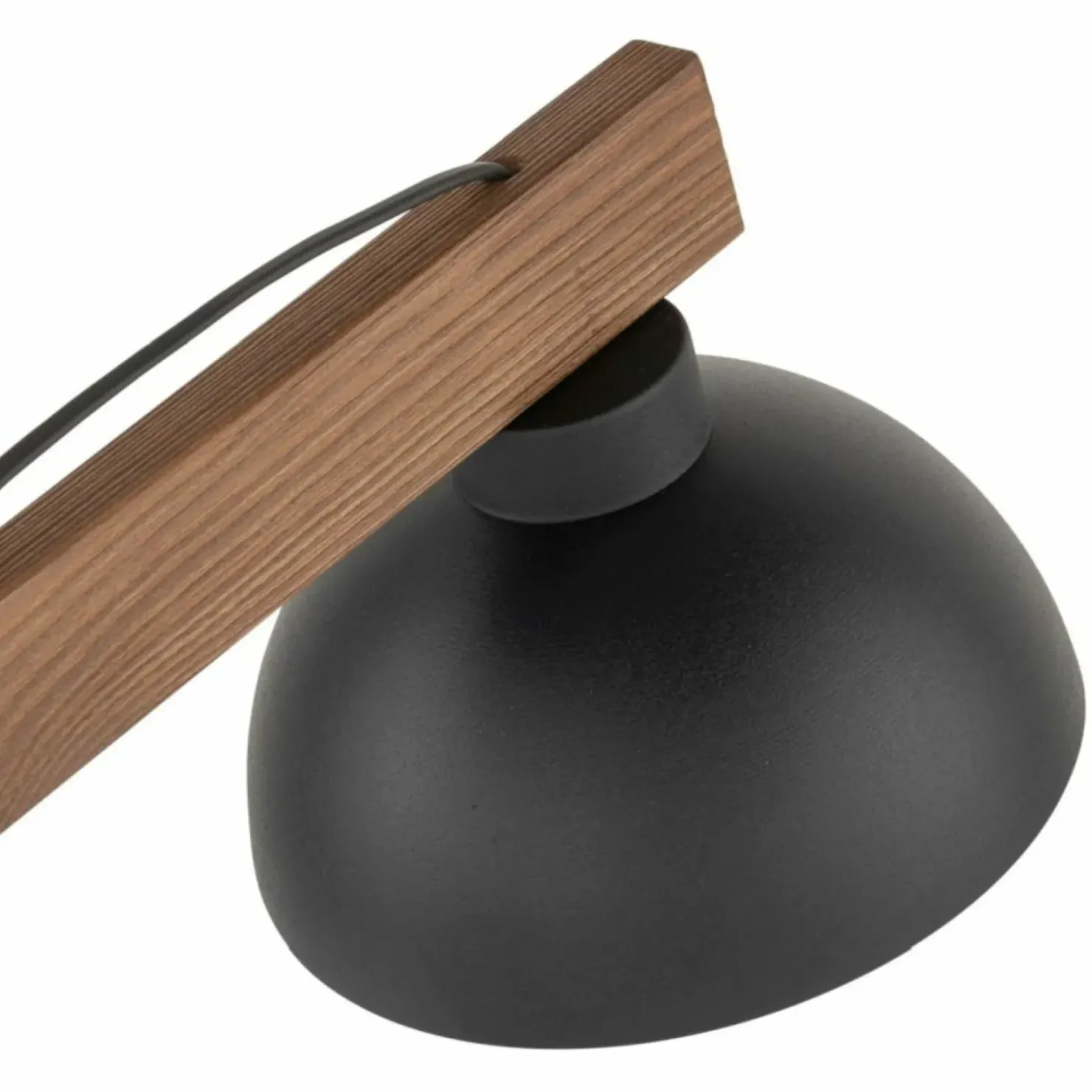 Regulowana, drewniana lampka biurkowa z kloszem TK 5345 z serii OSLO*Sklep Kaja Store