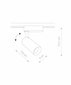 Regulowana głowica do szyn, LED 20 W 9004 | Kaja Oświetlenie*Sklep Kaja Flash Sale