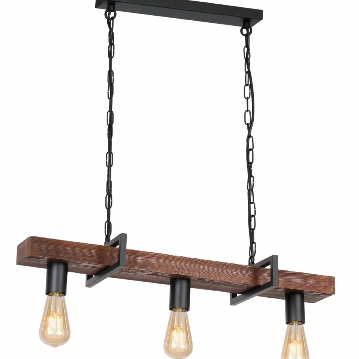 Fashion Sklep Kaja Regulowana lampa wisząca na łańcuszku LX 0665 z serii HARD | Kaja