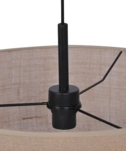 Regulowana lampa wisząca z ratanowym abażurem K-4375 | Kaja*Sklep Kaja Shop