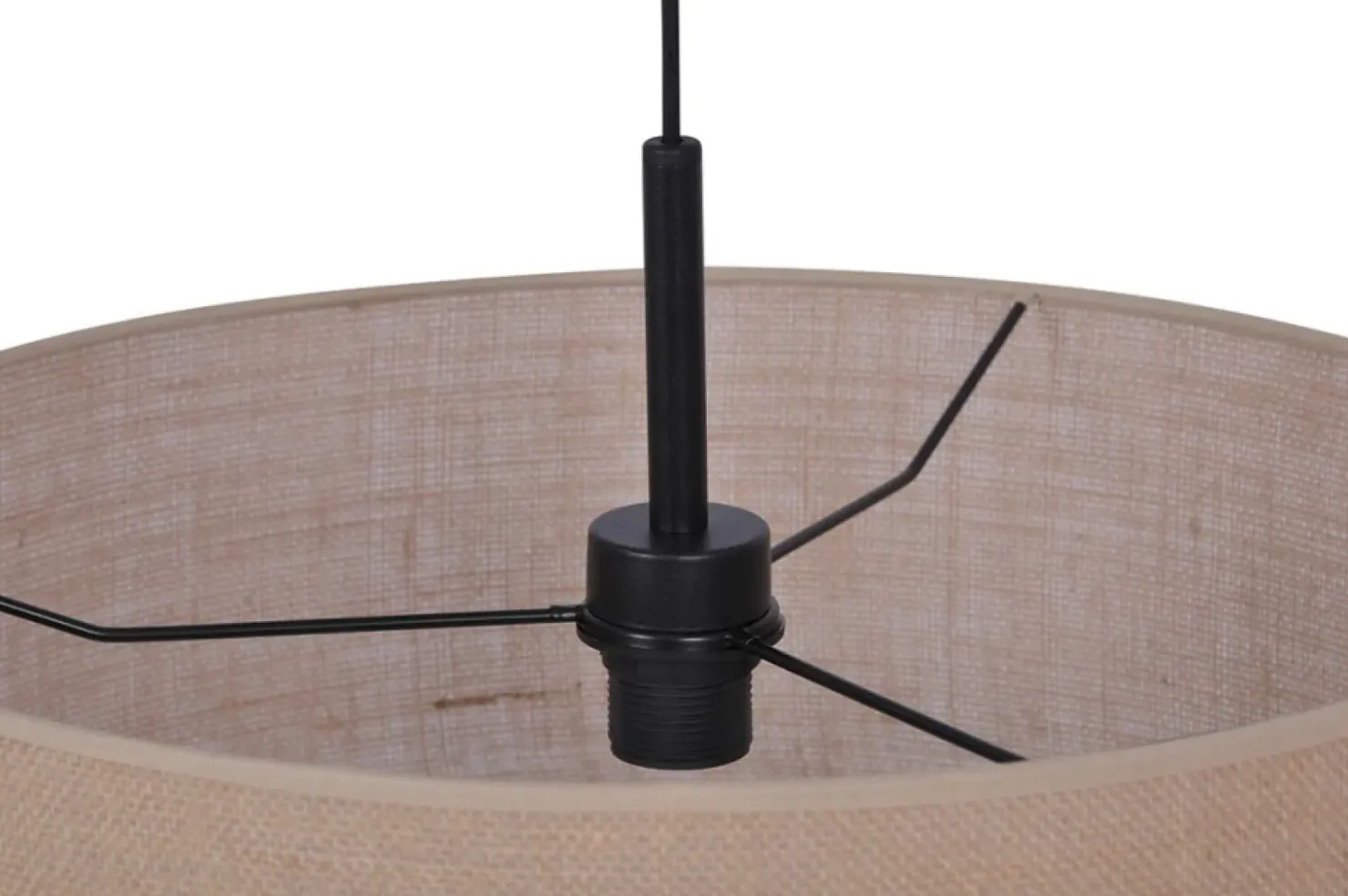 Regulowana lampa wisząca z ratanowym abażurem K-4375 | Kaja*Sklep Kaja Shop