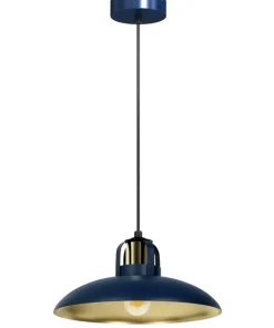Store Sklep Kaja Regulowana lampa wisząca z niebieskim kloszem MLP7714 z serii FELIX | Kaja Oświe