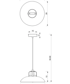 Store Sklep Kaja Regulowana lampa wisząca z niebieskim kloszem MLP7714 z serii FELIX | Kaja Oświe