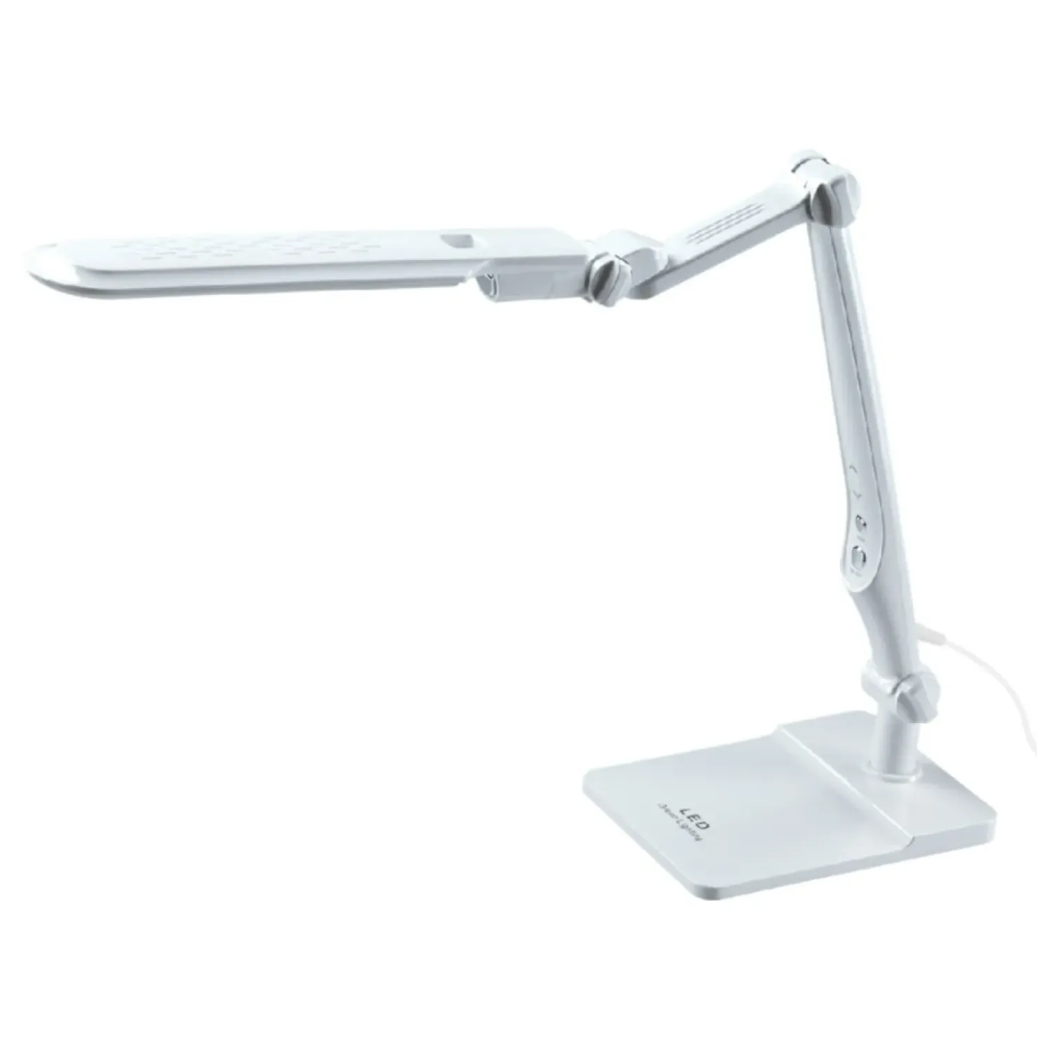 Regulowana, ledowa lampka biurkowa K-BL1207 BIAŁY MICA | Kaja*Sklep Kaja Outlet