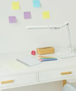 Regulowana, ledowa lampka biurkowa K-BL1207 BIAŁY MICA | Kaja*Sklep Kaja Outlet