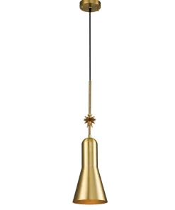 Flash Sale Sklep Kaja Regulowana, złota lampa wisząca ETOILE-P-M-AB z serii ETOILE