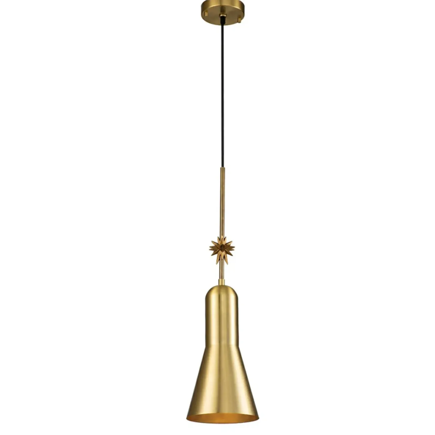 Flash Sale Sklep Kaja Regulowana, złota lampa wisząca ETOILE-P-M-AB z serii ETOILE