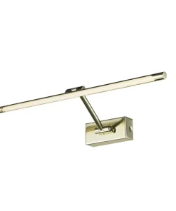 Regulowany, płaski kinkiet obrazowy 48cm AZ2650 DAVINCI GOLD | Kaja*Sklep Kaja Outlet